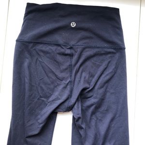 Lululemon wunder under crop leggings